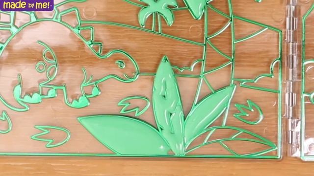 Made By Me Dinosaur Window Art World смотреть онлайн