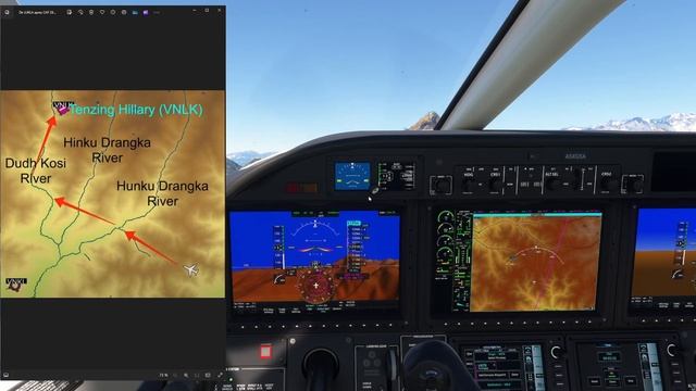 FS 2020 | VOL COURT TBM 930 | TUMLINGTAR ( VNTR ) LUKLA ( VNLK ) | PROCEDURE D'APPROCHE смотреть онлайн