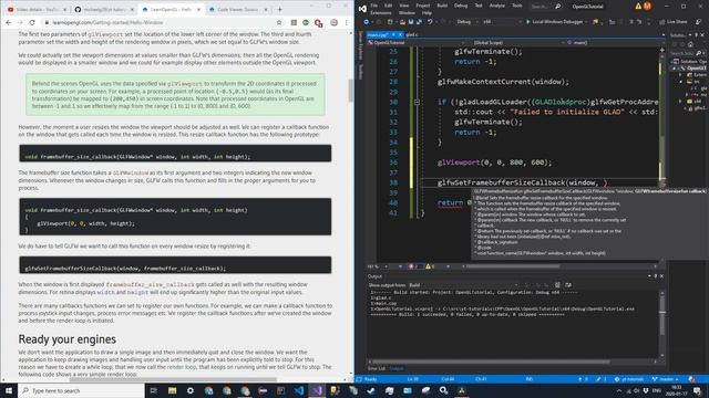C++ Open GL Tutorial - 2 - Hello, OpenGL смотреть онлайн