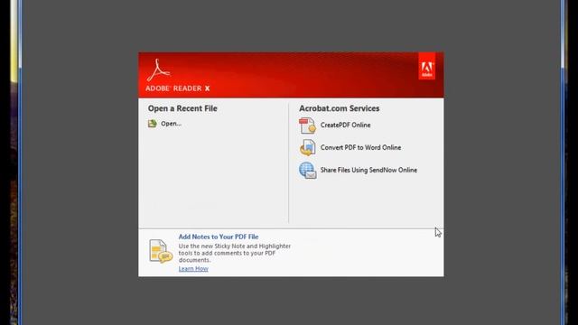 How to Check for updates in Adobe Reader X. смотреть онлайн