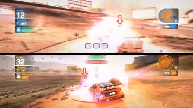 Blur Racing Multiplayer - Split Screen Gaming смотреть онлайн