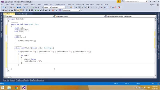 C# Tutorial : How to make a Calculator | FoxLearn смотреть онлайн