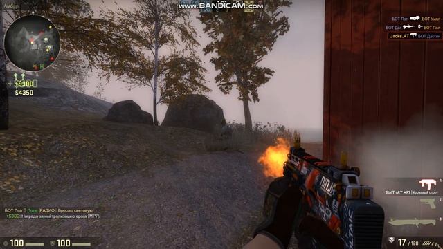 Играем в CS:GO с ботами!Оттачивание навыков. смотреть онлайн
