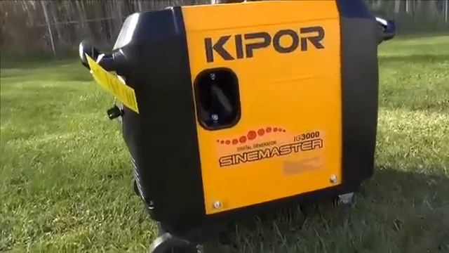 Kipor IG3000 generator de curent digital смотреть онлайн