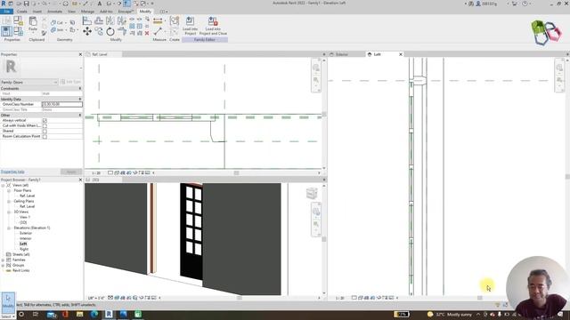 BIM Modelling for Doors and Windows Creation and Installation (GTI Insein-Part 09) *009 смотреть онлайн
