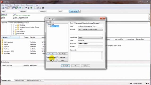 Export and Import Filezilla Settings смотреть онлайн