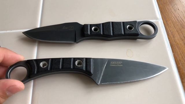 Лучшие шейные ножи Крот и Ёж Кизляр!!! смотреть онлайн