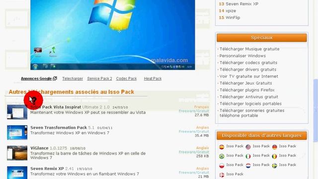 Comment mettre un theme mac vista ou 7 gratuitement ! смотреть онлайн