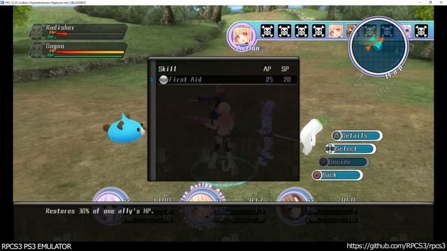 RPCS3 PS3 Emulator - Hyperdimension Neptunia Mk2 Ingame! VULKAN LLVM (c5e66650) смотреть онлайн