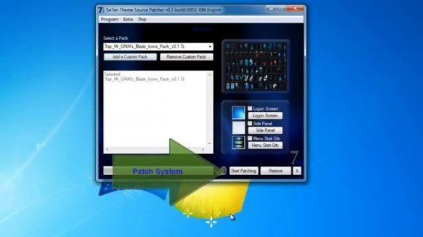 7TSP Icon Pack Install Tutorial