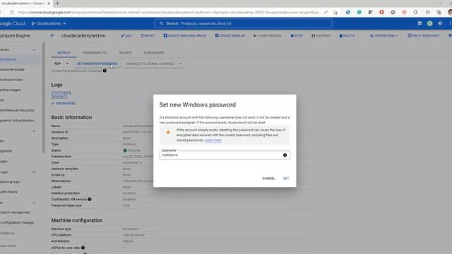 Google Cloud - Compute Engine Remote desktop - Part 2 смотреть онлайн