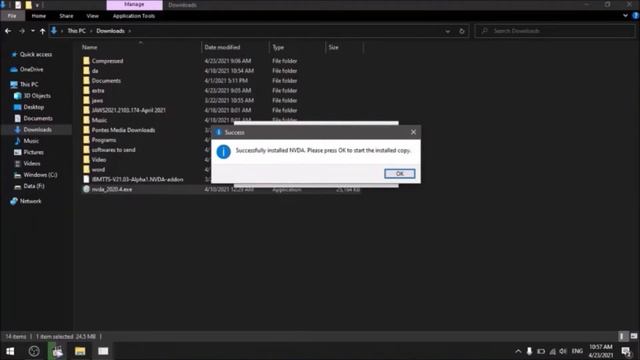 Chapter 1 Installing NVDA Screen Reader and IBM TTS смотреть онлайн