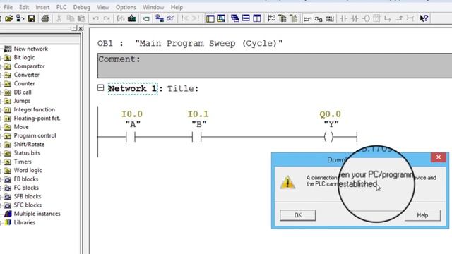 important windows in PLC(Siemens Step7) смотреть онлайн