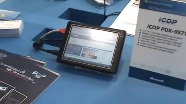 Windows Embedded @ COMPUTEX TAIPEI 2009 - ICOP booth demo смотреть онлайн
