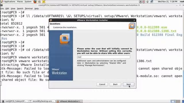 Download & Install VMware Workstation 9 on Linux Based Systems смотреть онлайн