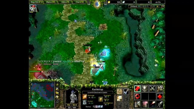 DotA Rattletrap Clockwerk Goblin 3 смотреть онлайн