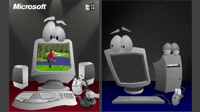 Microsoft Windows 98 Animation Video - 1998 смотреть онлайн