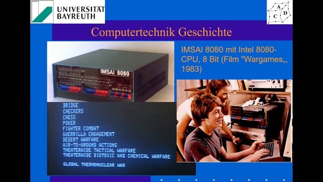 [FEA1]-Entwicklung der Computertechnik I смотреть онлайн