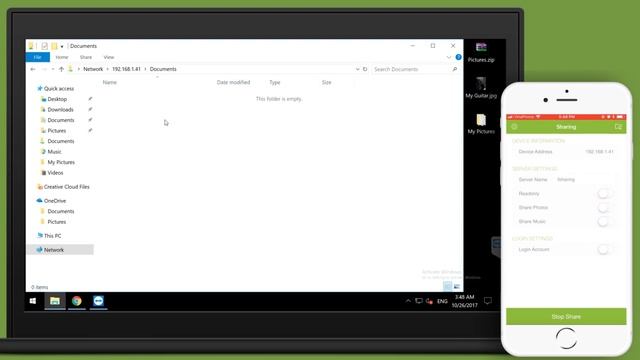 FSharing - Transfer files between iPhones, iPads with Windows computers wirelessly смотреть онлайн