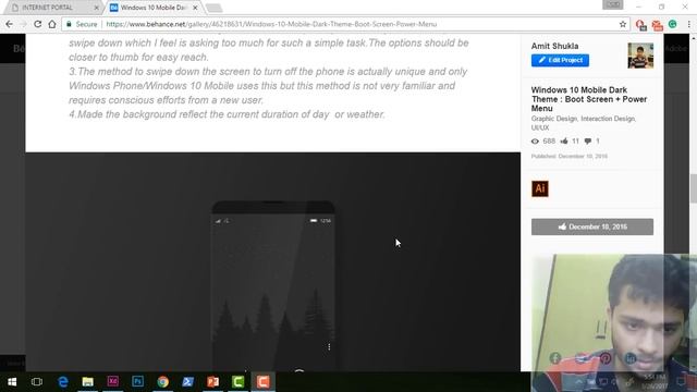 Windows 10 Mobile | Dark Boot Screen+Power Menu | Concept Explanation смотреть онлайн