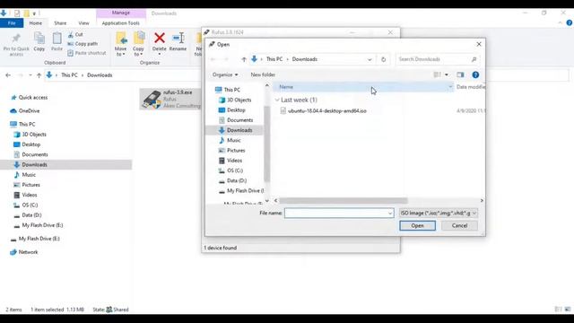 Create Ubuntu bootable flash drive using Rufus on Windows - Ubuntu Installation Tutorial # 04 смотреть онлайн