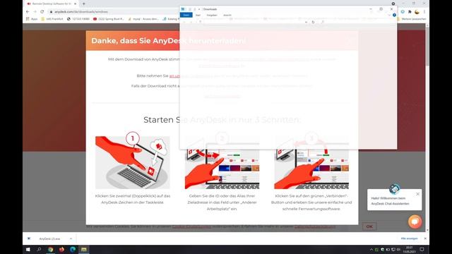 Fernwartung mit AnyDesk (Installationsanleitung) смотреть онлайн