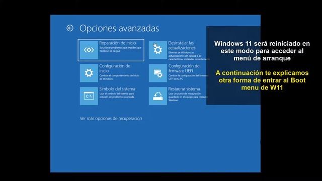 Cómo ENTRAR al BOOT MENU Windows 11 ✔️ смотреть онлайн