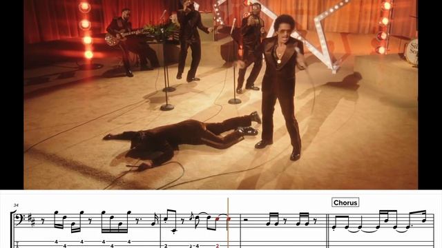 Smokin Out The Window - Bass TAB (Bruno Mars, Anderson .Paak, Silk Sonic) смотреть онлайн