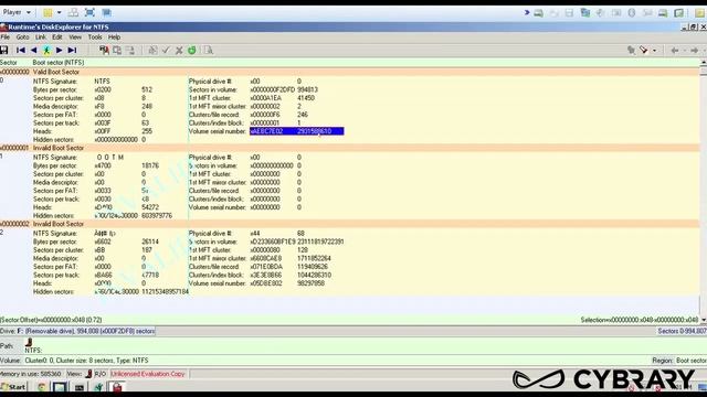 1025 48 Data Acquisition Runtime Disk Explorer NTFS Lab Computer and Hacking Forensics смотреть онлайн