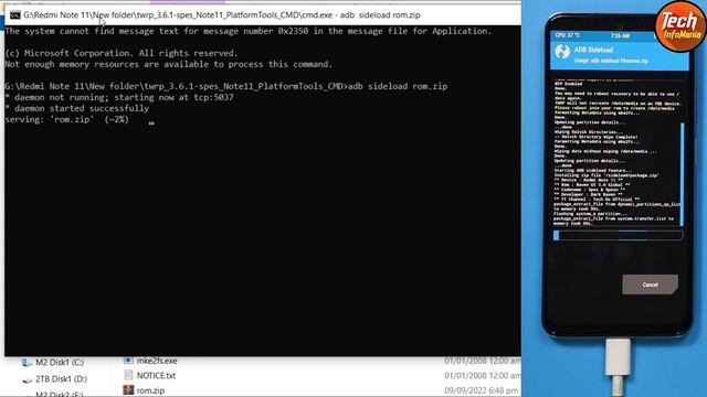 Flash Raven UI 5.0 Miui 13x Android 12 On Redmi Note 11 اردو हिन्दी смотреть онлайн