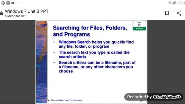 Class 5 Chapter 4 Files and folders in windows 7- part 2 смотреть онлайн