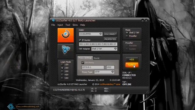 [TUT] co2Surfer 4.0 Shell 2 TAP Multi Auto SSH Launcher смотреть онлайн