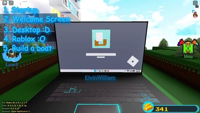 Working Windows 11 Laptop in Build A Boat For Treasure (And How to create your own!) | Roblox BABFT смотреть онлайн