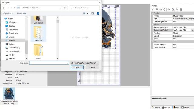 Test - AcroRip 10.5 with Icc Profile смотреть онлайн