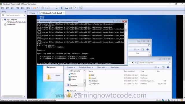 Windows 7 Deployment Part 3 of 7 Create a Preinstallation Environment (WinPE) Disk 70-680 смотреть онлайн