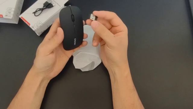 Mouse da Chuwi - modelo slim, recarregável, além de muito silêncio смотреть онлайн