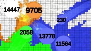17. Шарики: Битва за территорию | Marble: Territory War | Кто победит?