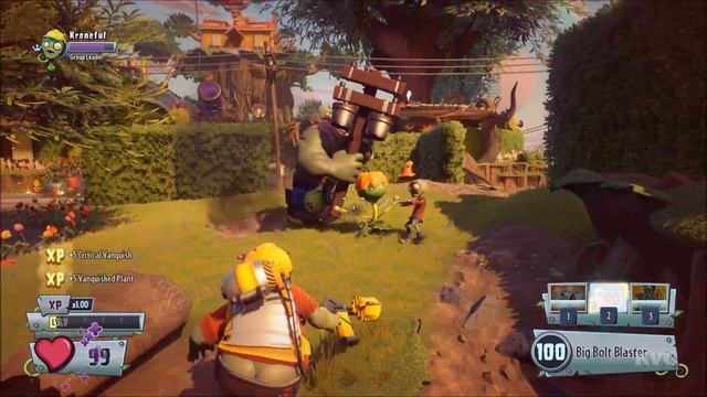 Plants vs Zombies: Garden Warfare 2 - Engineer Free Roam Gameplay (PC HD) [1080p60FPS] смотреть онлайн