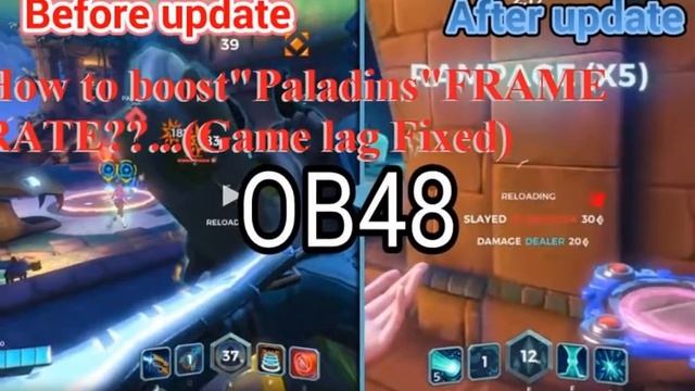 How to boost "Paladins" frame rate... (Game lag Fixed+DirectX10) смотреть онлайн