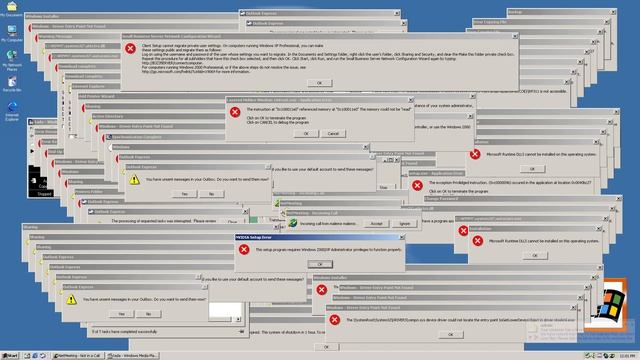 Windows 2000 Crazy Error смотреть онлайн