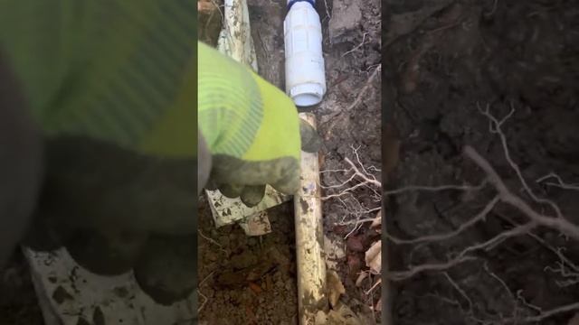 Fix broken pvc pipe with slip fix #sprinklerrepair #sprinklers #howto #utah смотреть онлайн