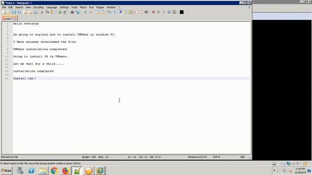 VMWare installation and Install XP OS with Network Driver. смотреть онлайн
