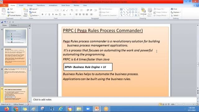 Pega /Pega BPM Demo / PRPC Introduction / BPM Tool смотреть онлайн