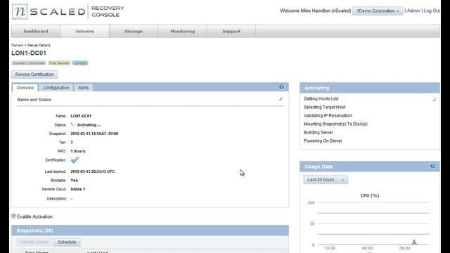 2012.03.26 : Remote Server Recovery смотреть онлайн