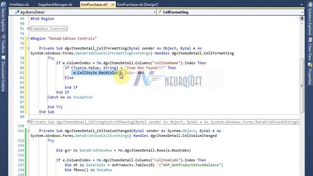 Batch6 # 041-Purchase Master-Detail, DataGridView Working Part 3 смотреть онлайн