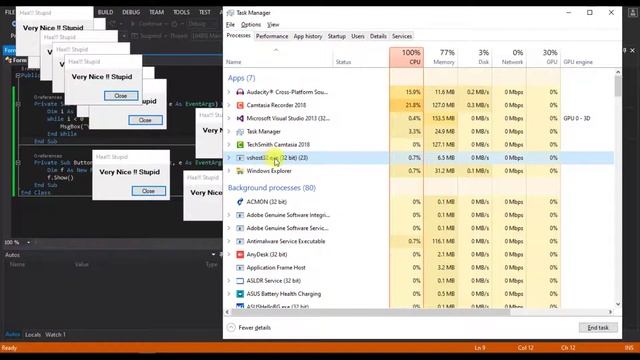How to Make Virus Using VB.Net in Hindi | How To Make Virus | Do This Virus Prank With your friends смотреть онлайн