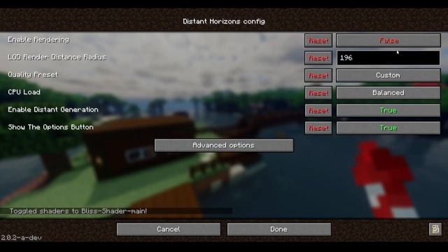 Distant Horizons and Bliss shaders смотреть онлайн