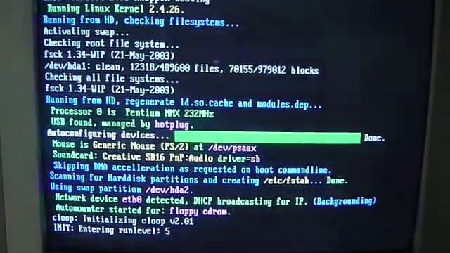 HP Vectra XA corriendo Damn Small Linux смотреть онлайн