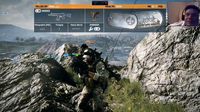 Battlefield 3 Gameplay GTX 750 Testando Webcam (Facecam) #52 смотреть онлайн