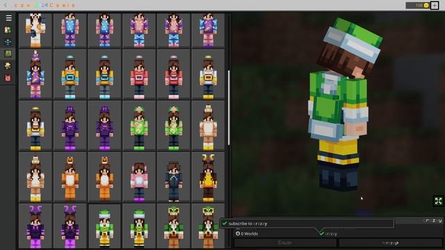 80 Cosmetics Skinpack 2024 | Minecraft Skinpack | WORKS ON HIVE (PC,iOS,ANDROID)